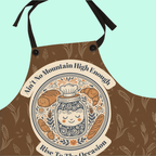 Sourdough Baking Apron – Cozy Gift for Bread Lovers * Brown Rise to the Occasion *